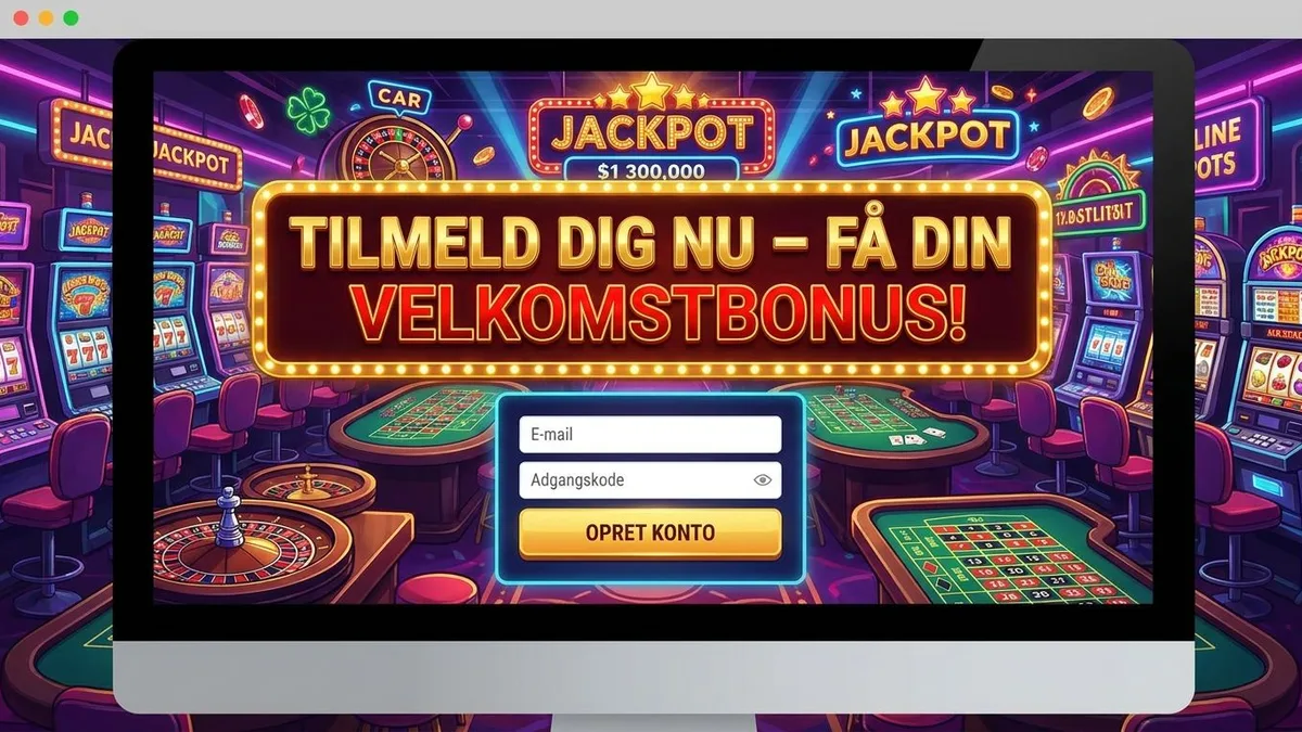 Tilmelding med bonus
